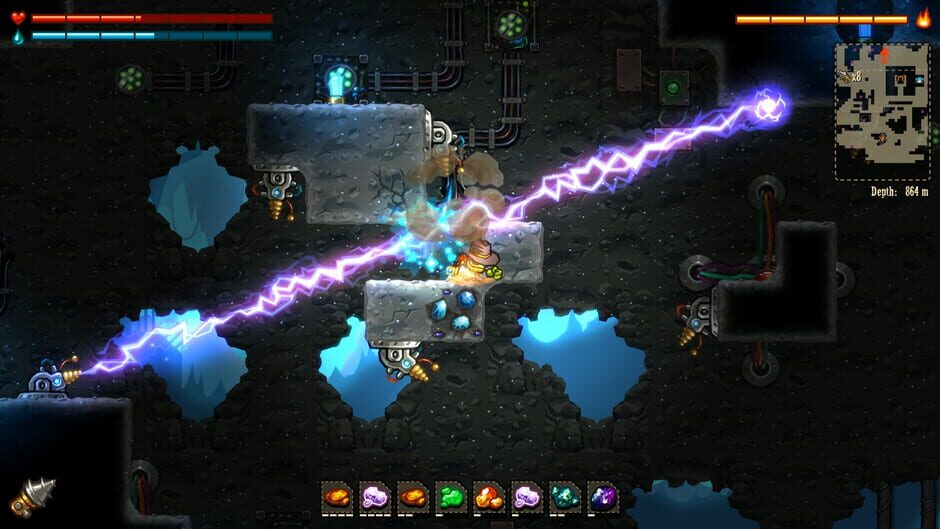 Capture de SteamWorld Dig