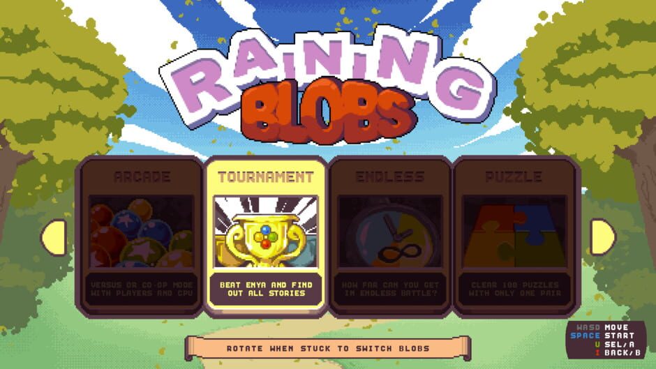 Capture de Raining Blobs