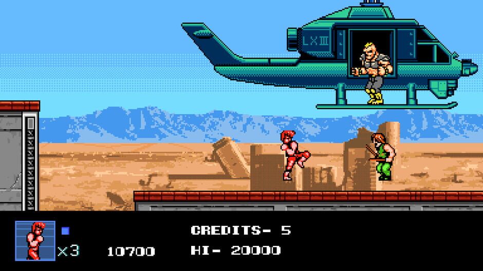 Capture de Double Dragon IV