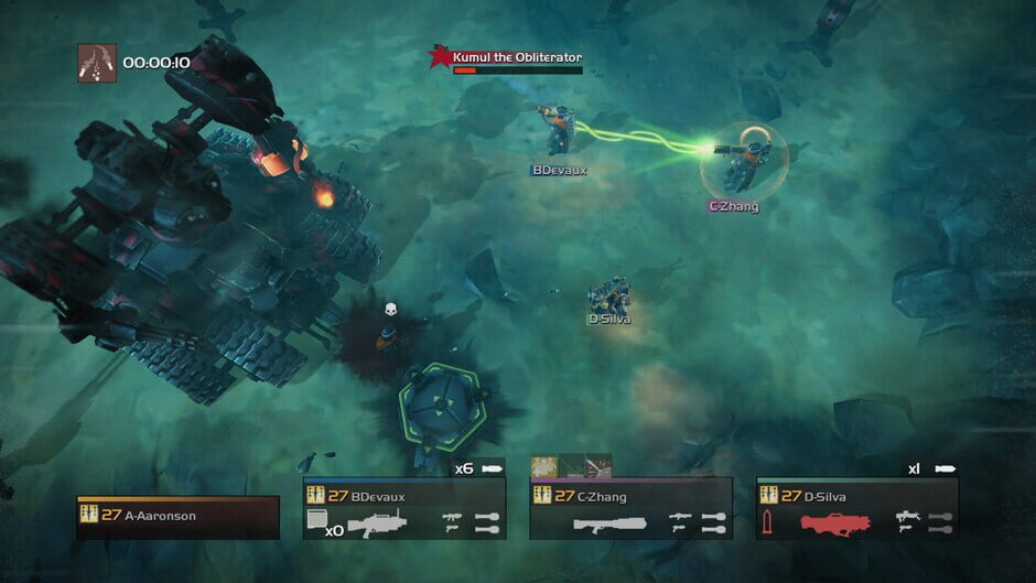 Capture de Helldivers