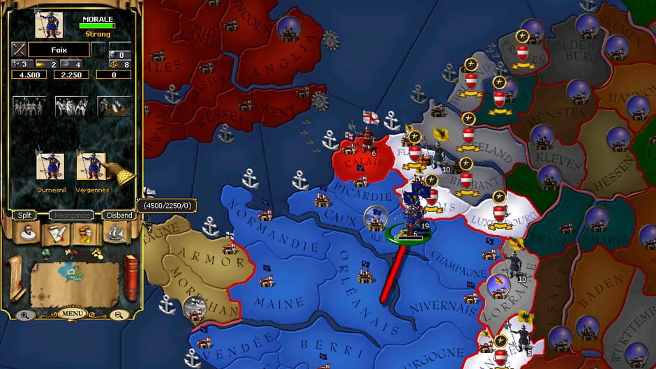 Capture de For The Glory: A Europa Universalis Game