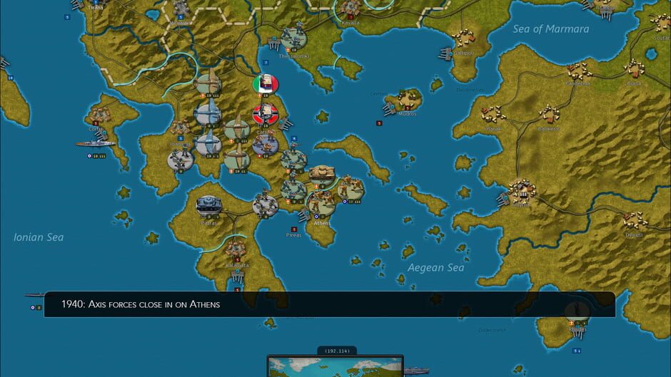 Capture de Strategic Command WWII: War in Europe
