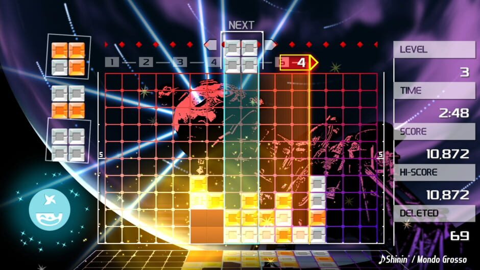 Capture de Lumines Remastered
