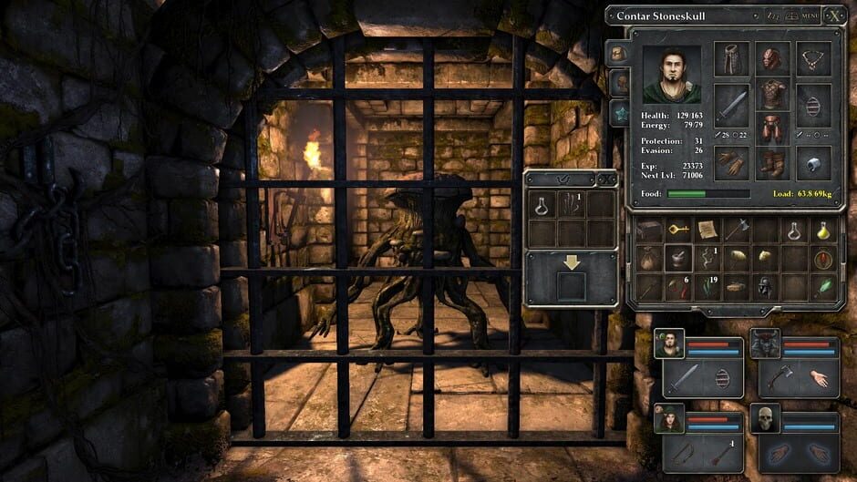 Capture de Legend of Grimrock