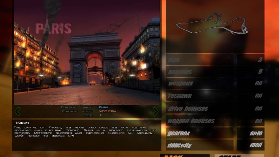 Capture de Death Track: Resurrection