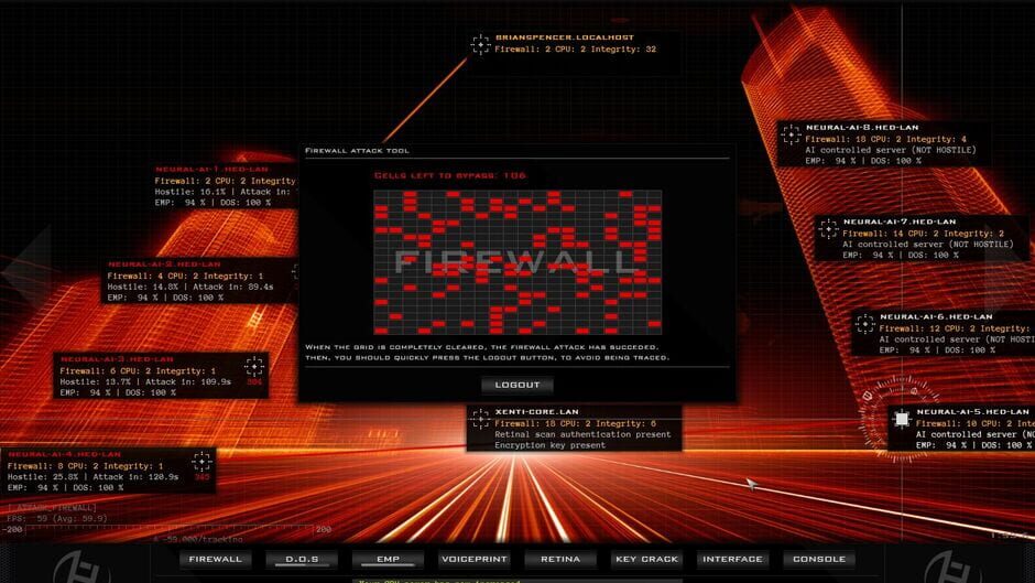 Capture de Hacker Evolution Duality