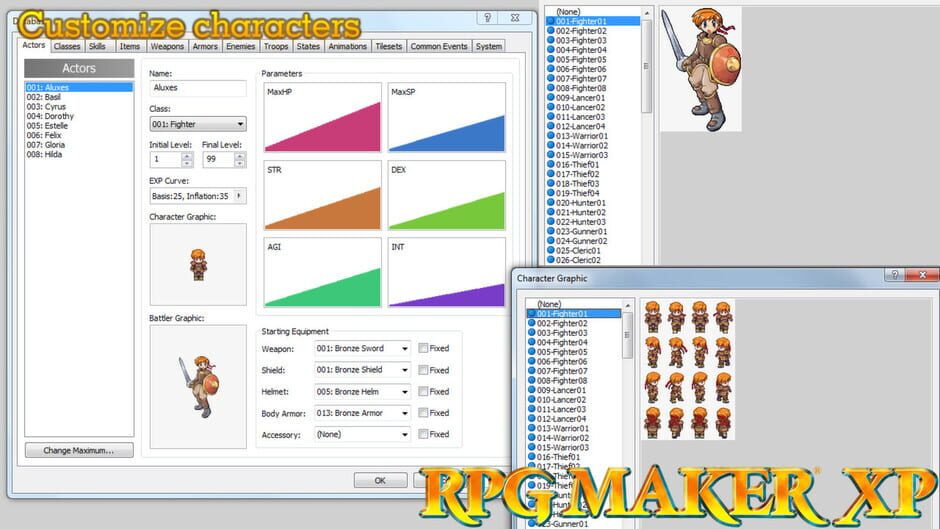 Capture de RPG Maker XP
