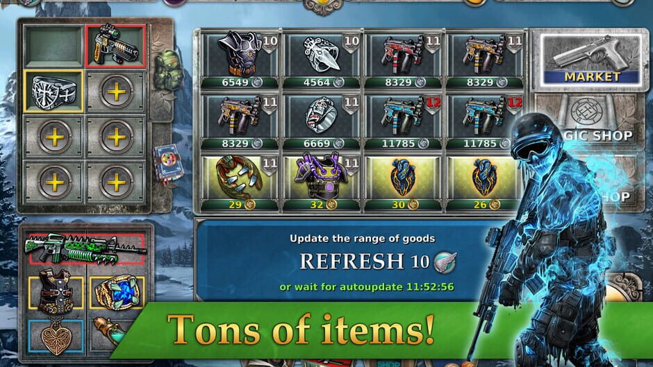 Capture de Gunspell: Steam Edition