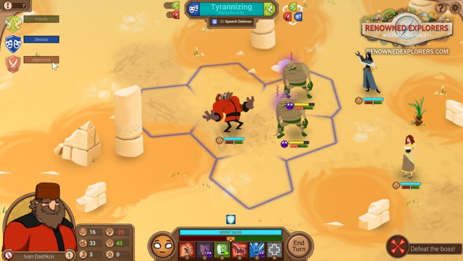 Capture de Renowned Explorers: International Society