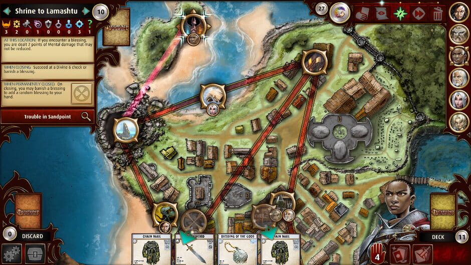 Capture de Pathfinder Adventures