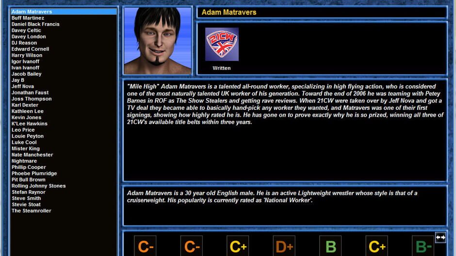 Capture de Total Extreme Wrestling 2010