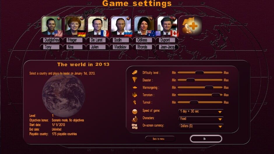 Capture de Masters of the World: Geopolitical Simulator 3