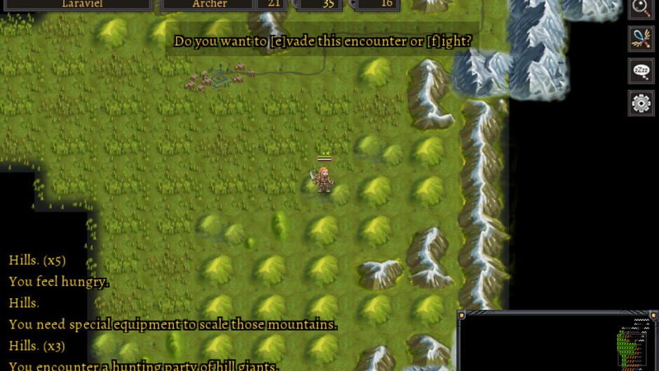 Capture d’ADOM: Ancient Domains of Mystery