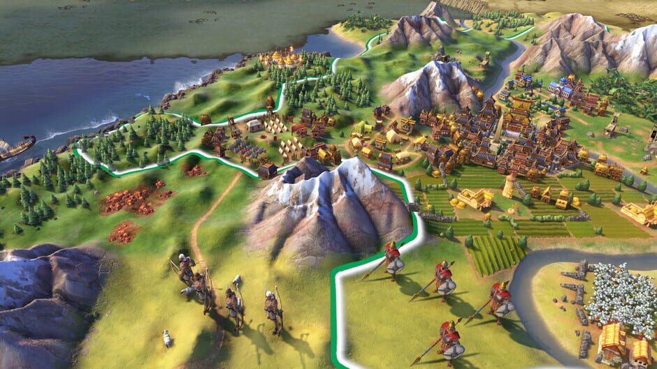 Capture de Sid Meier's Civilization VI