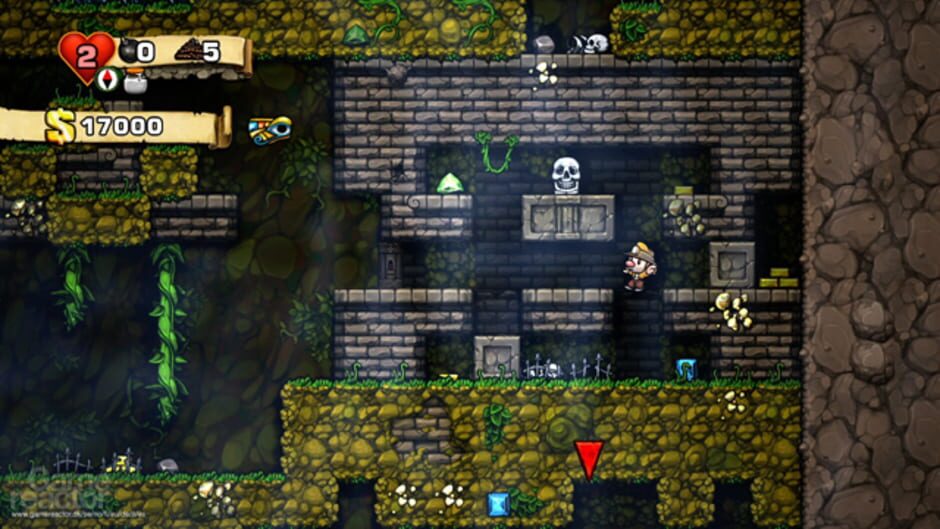 Capture de Spelunky