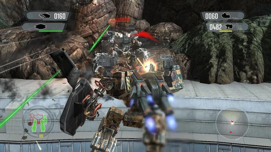 Capture de Front Mission Evolved