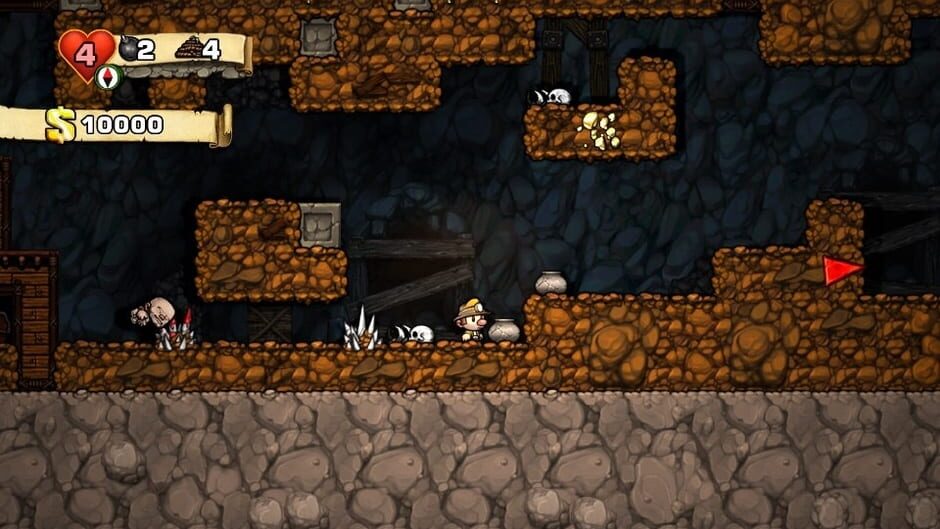 Capture de Spelunky