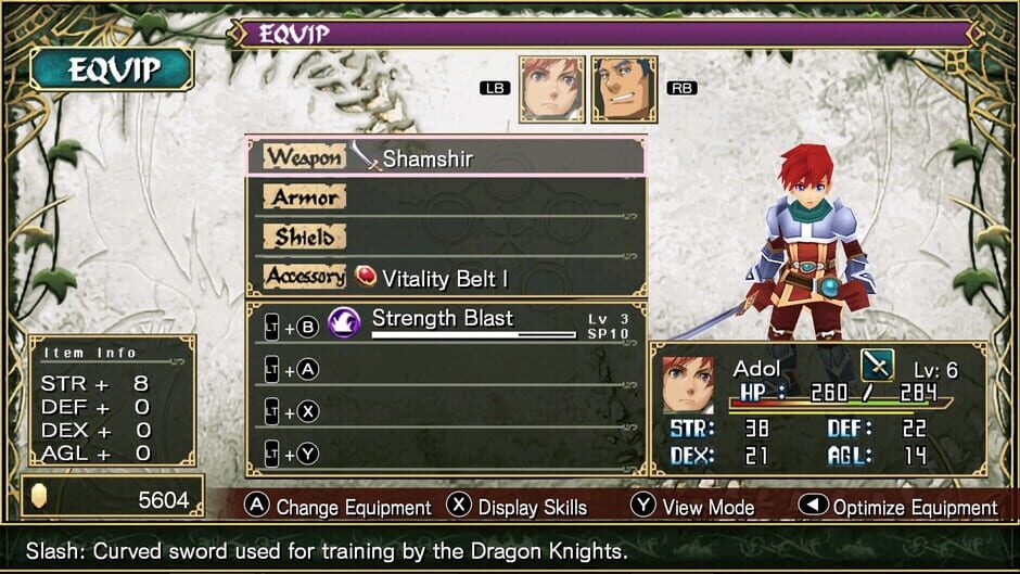 Capture de Ys Seven