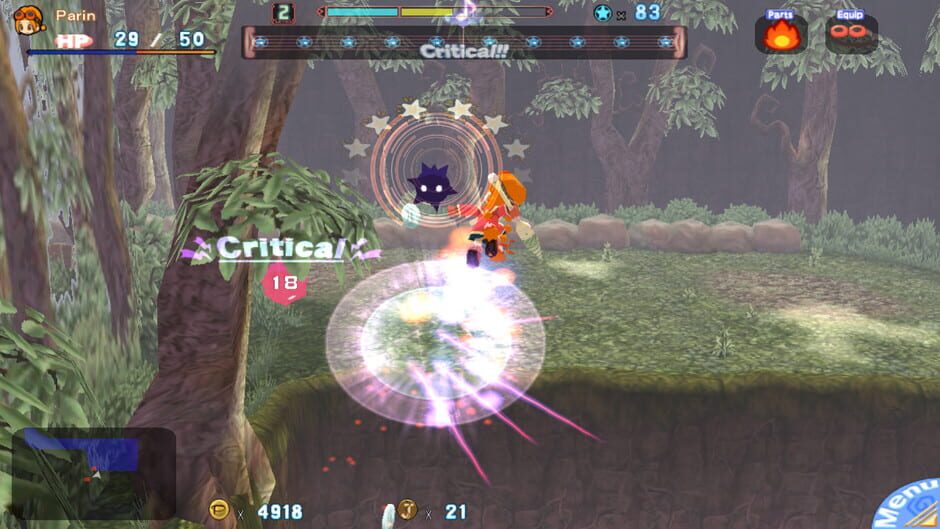 Capture de Gurumin: A Monstrous Adventure