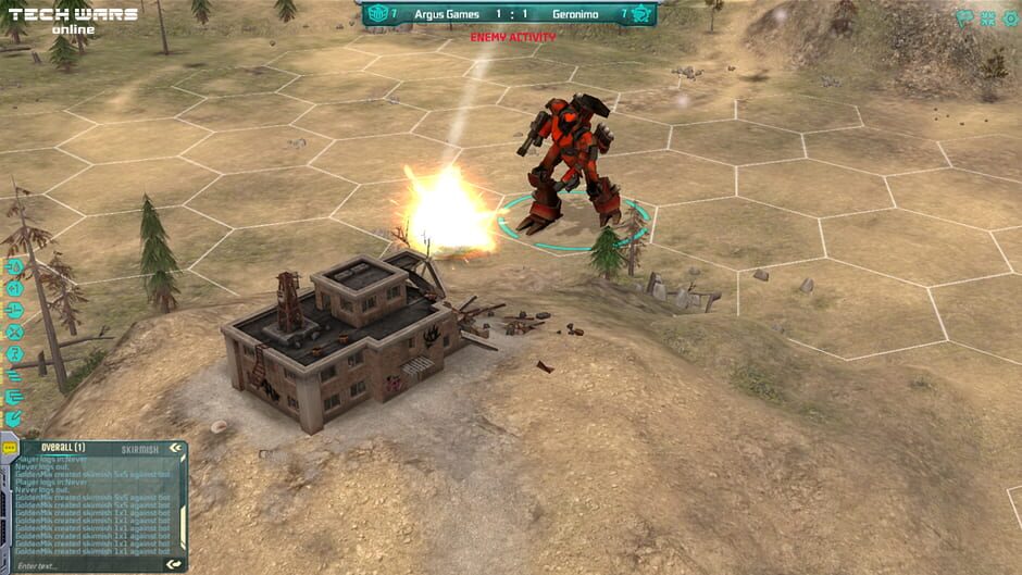 Capture de Techwars Online
