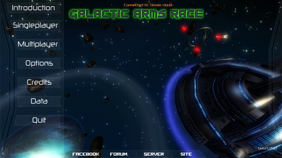 Capture de Galactic Arms Race