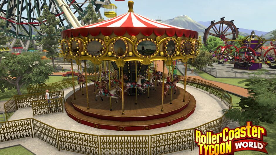Capture de RollerCoaster Tycoon World
