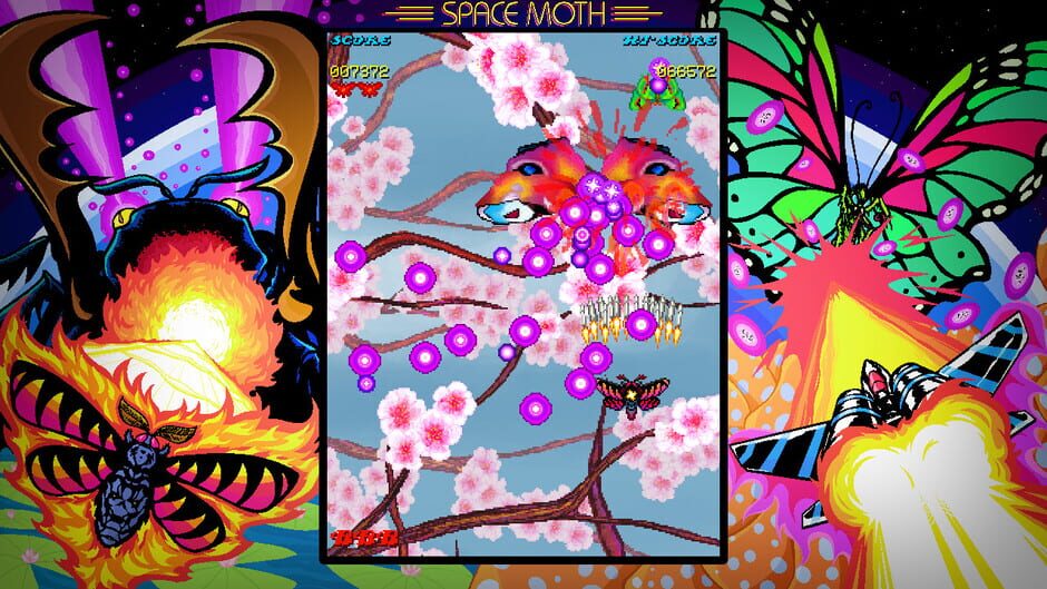 Capture de Space Moth DX