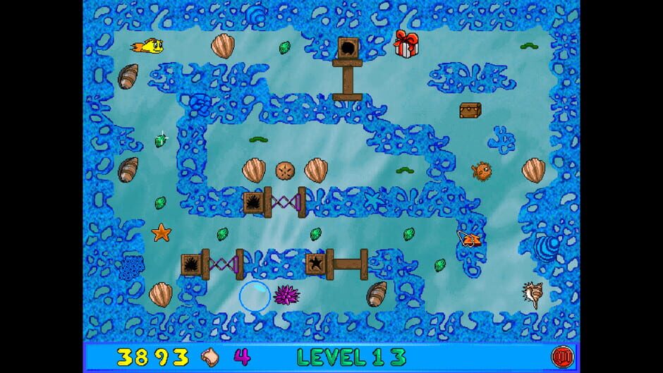 Capture de Freddi Fish and Luther's Maze Madness