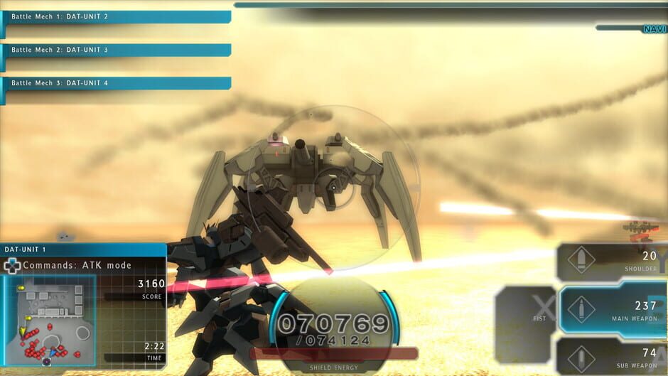Capture d’Assault Gunners HD Edition