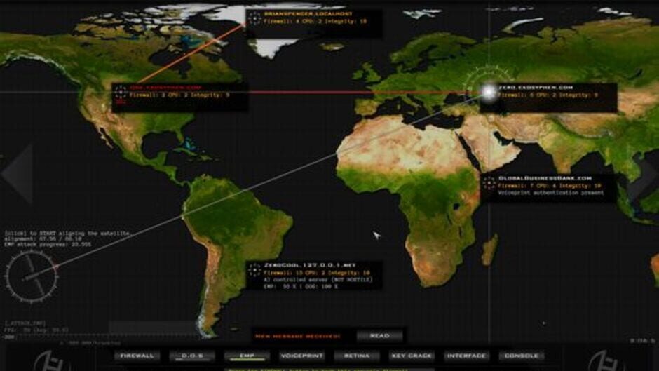 Capture de Hacker Evolution Duality