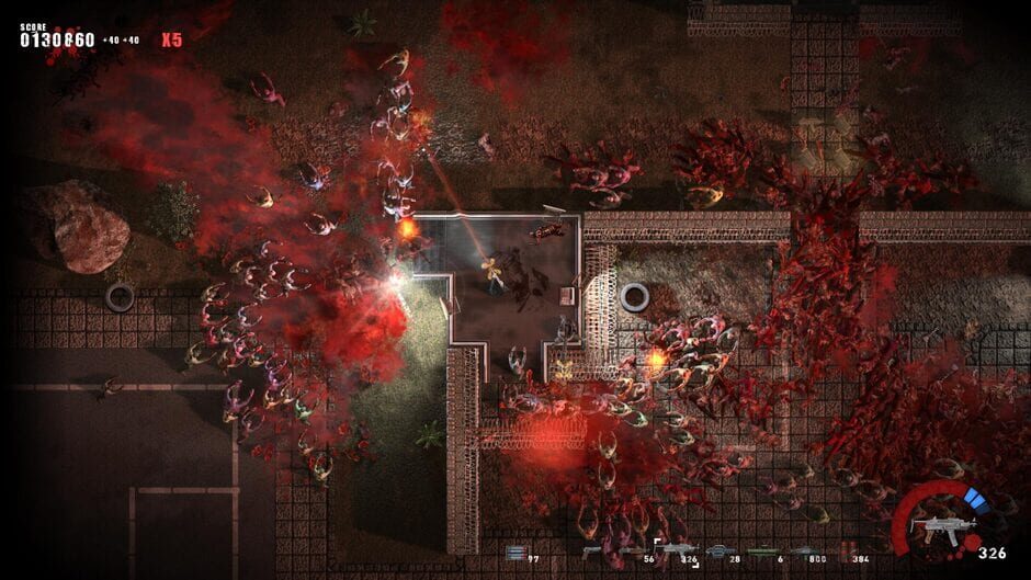 Capture de Splatter: Zombiecalypse Now