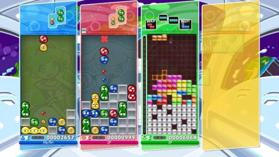 Capture de Puyo Puyo Tetris