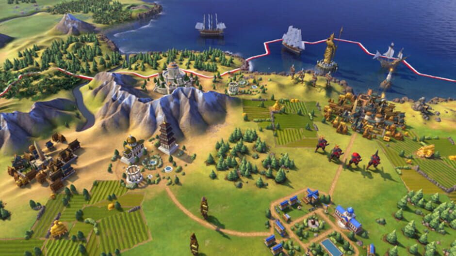 Capture de Sid Meier's Civilization VI