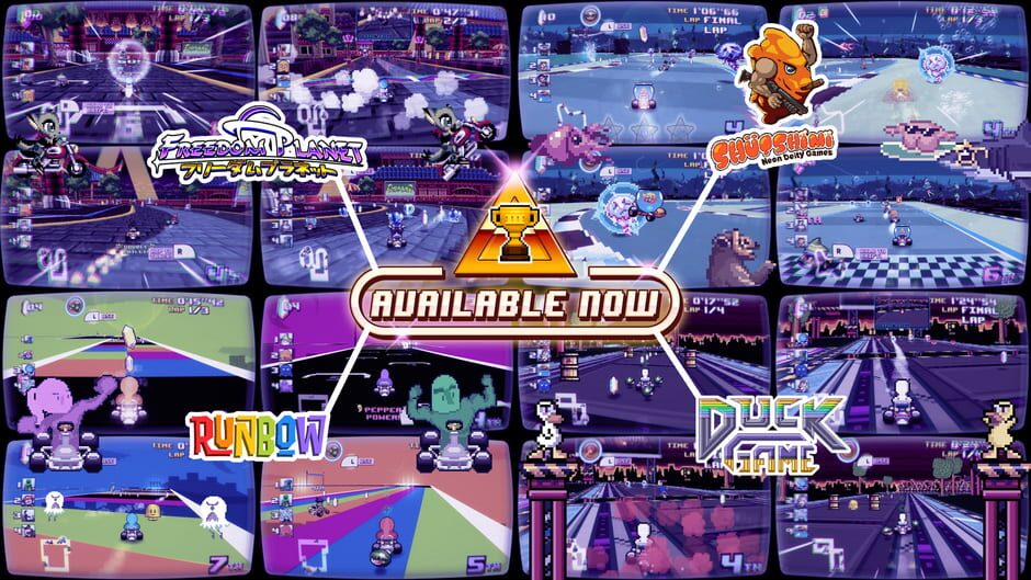 Capture de Super Indie Karts