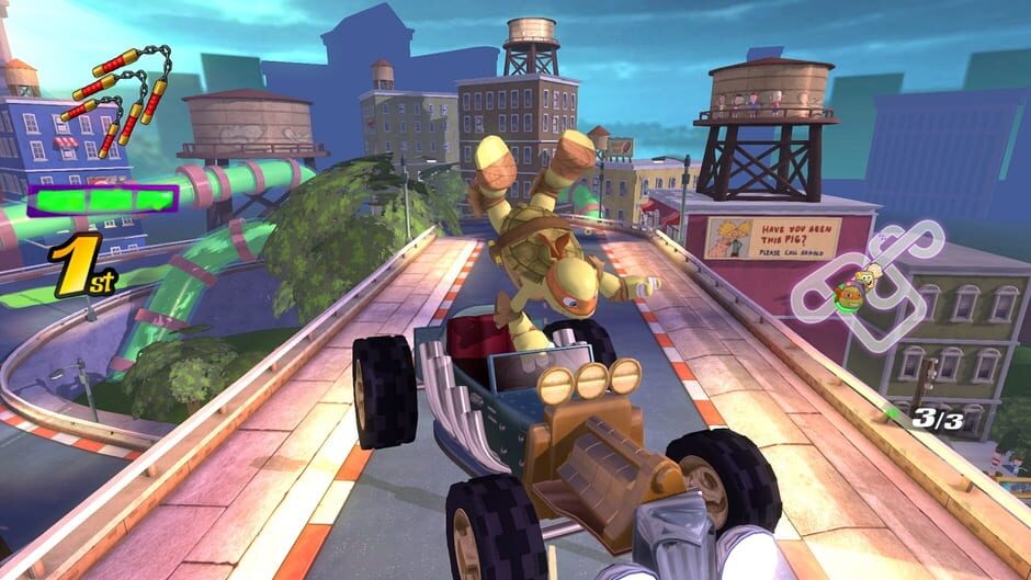 Capture de Nickelodeon Kart Racers