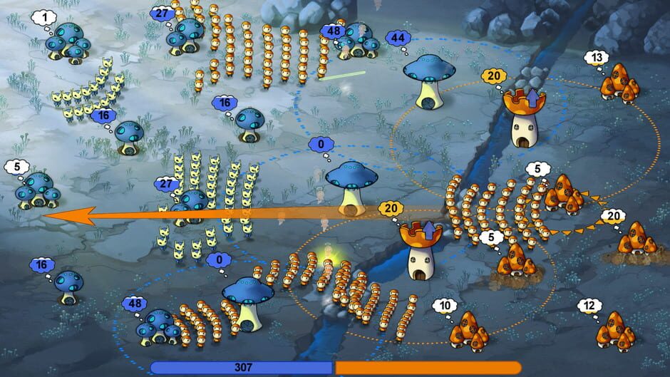 Capture de Mushroom Wars