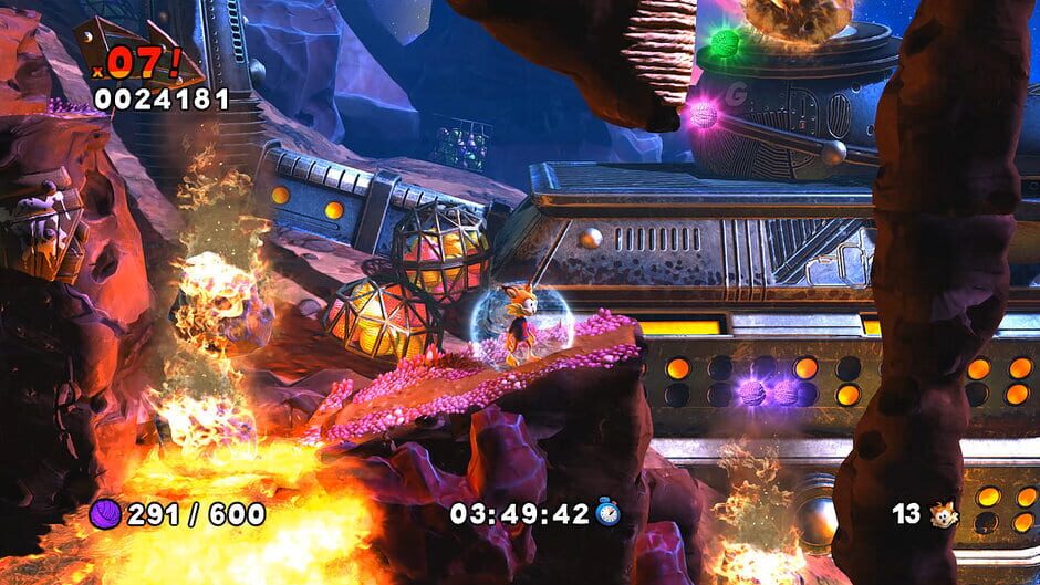 Capture de Bubsy: The Woolies Strike Back