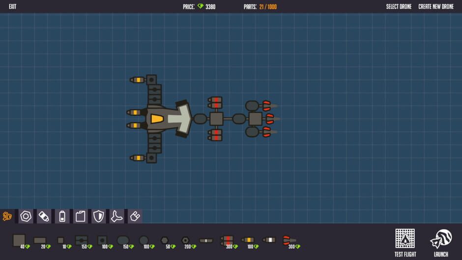 Capture de Nimbatus: The Space Drone Constructor
