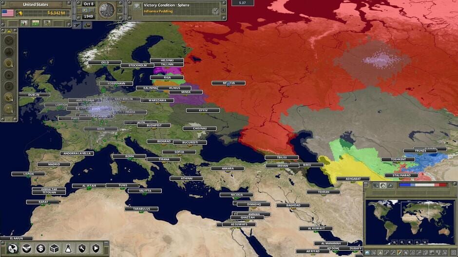 Capture de Supreme Ruler Ultimate