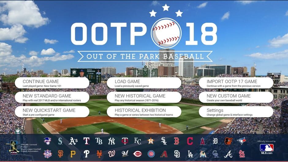Capture d’Out of the Park Baseball 18