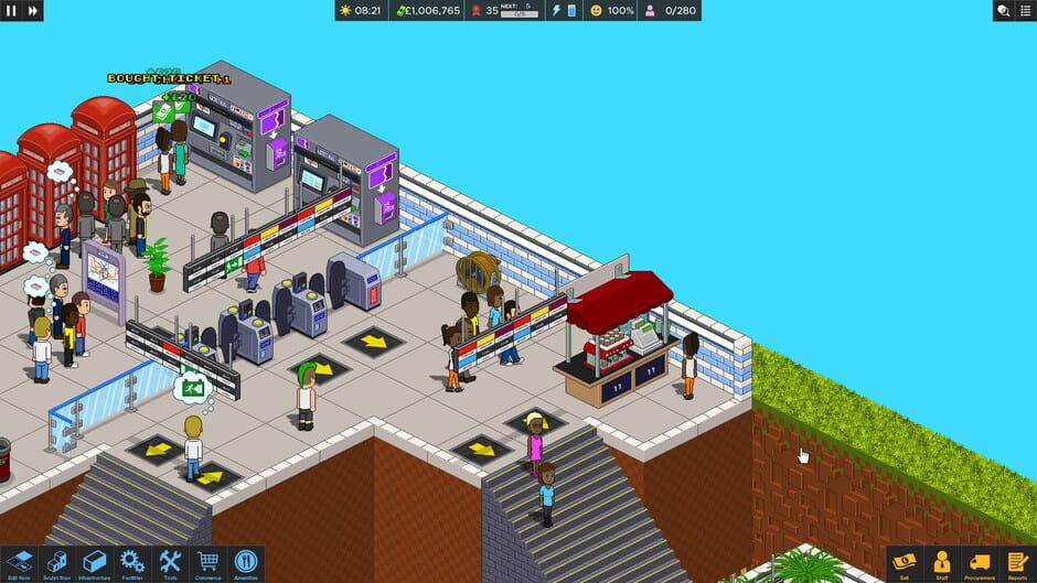 Capture d’Overcrowd: A Commute 'Em Up