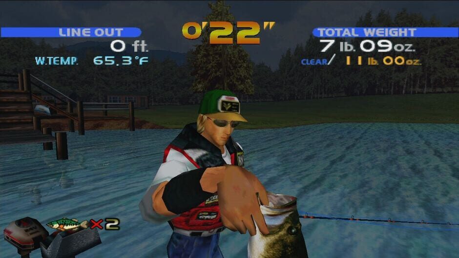Capture de Sega Bass Fishing