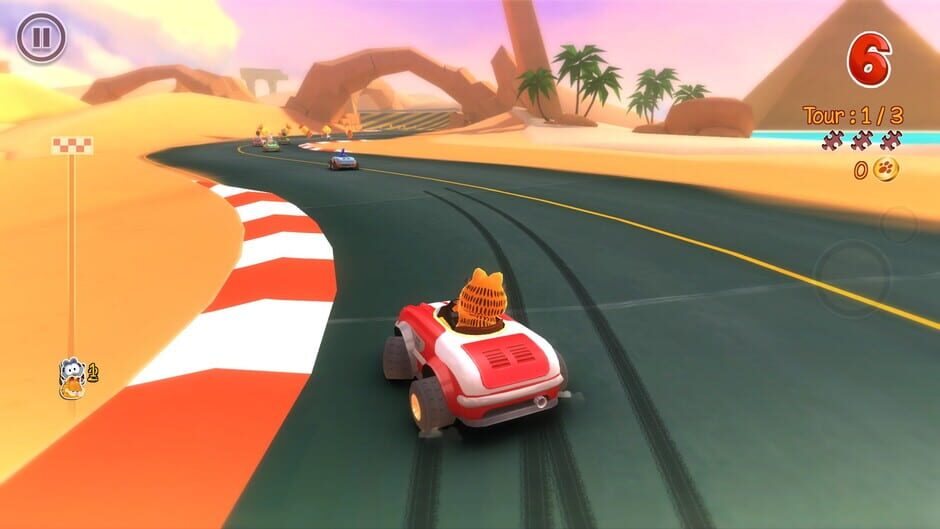Capture de Garfield Kart