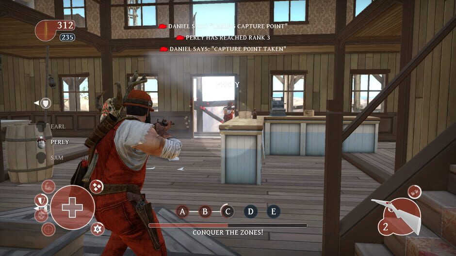 Capture de Lead and Gold: Gangs of the Wild West
