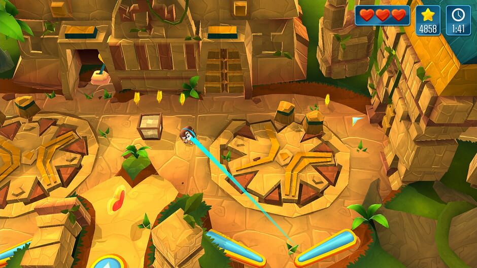 Capture de Momonga Pinball Adventures