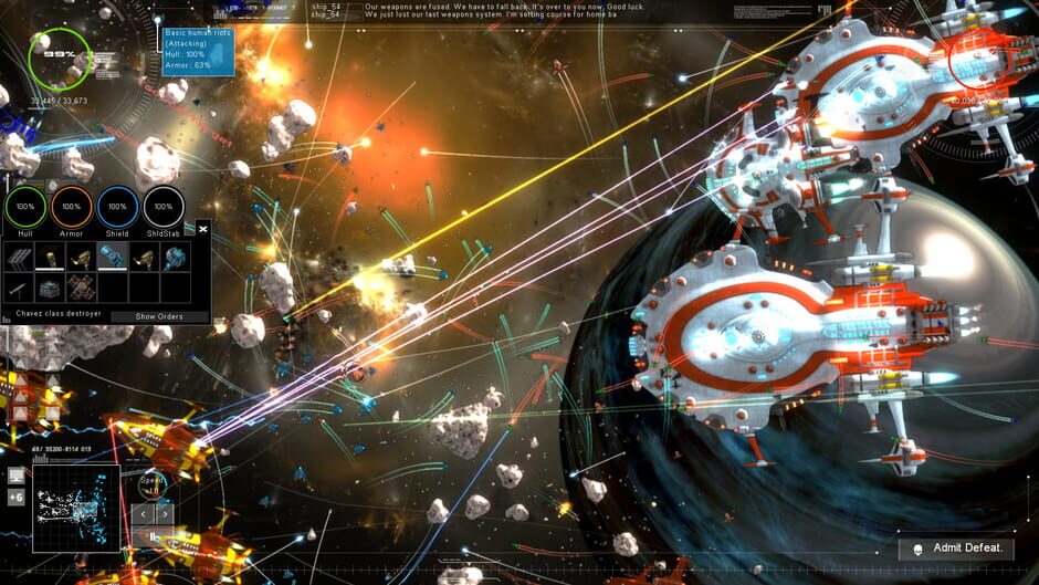 Capture de Gratuitous Space Battles 2