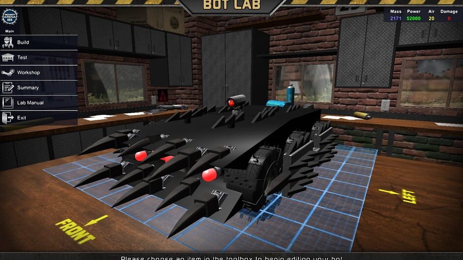 Capture de Robot Arena III