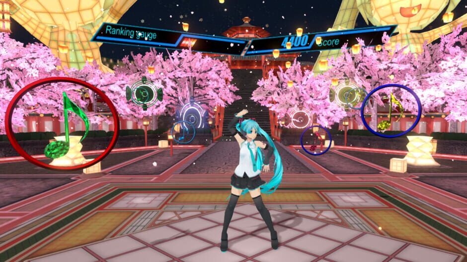 Capture de Hatsune Miku VR