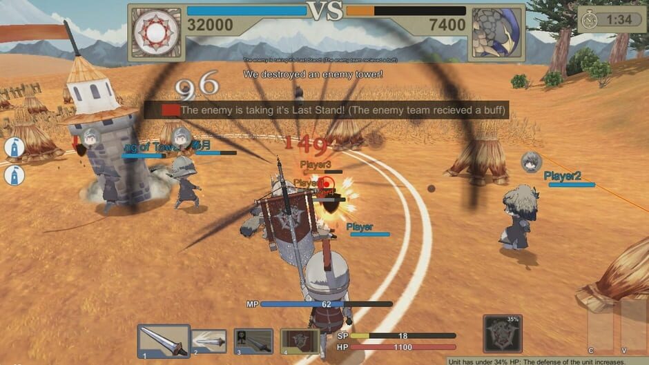 Capture de Fantasy Versus