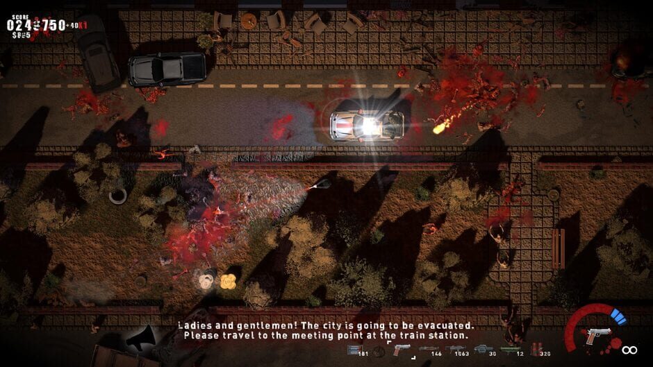 Capture de Splatter: Zombiecalypse Now